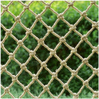 Children protective netting Children Protection Safety Net Decor Fence Climbing Netting Woven Rope Truck Cargo Trailer Nets For Railings Stairs Indoor Stairs Playground Outdoor Ceiling Decoration Nylo