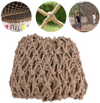 Children protective netting Children Protection Safety Net Decor Fence Climbing Netting Woven Rope Truck Cargo Trailer Nets For Railings Stairs Indoor Stairs Playground Outdoor Ceiling Decoration Nylo