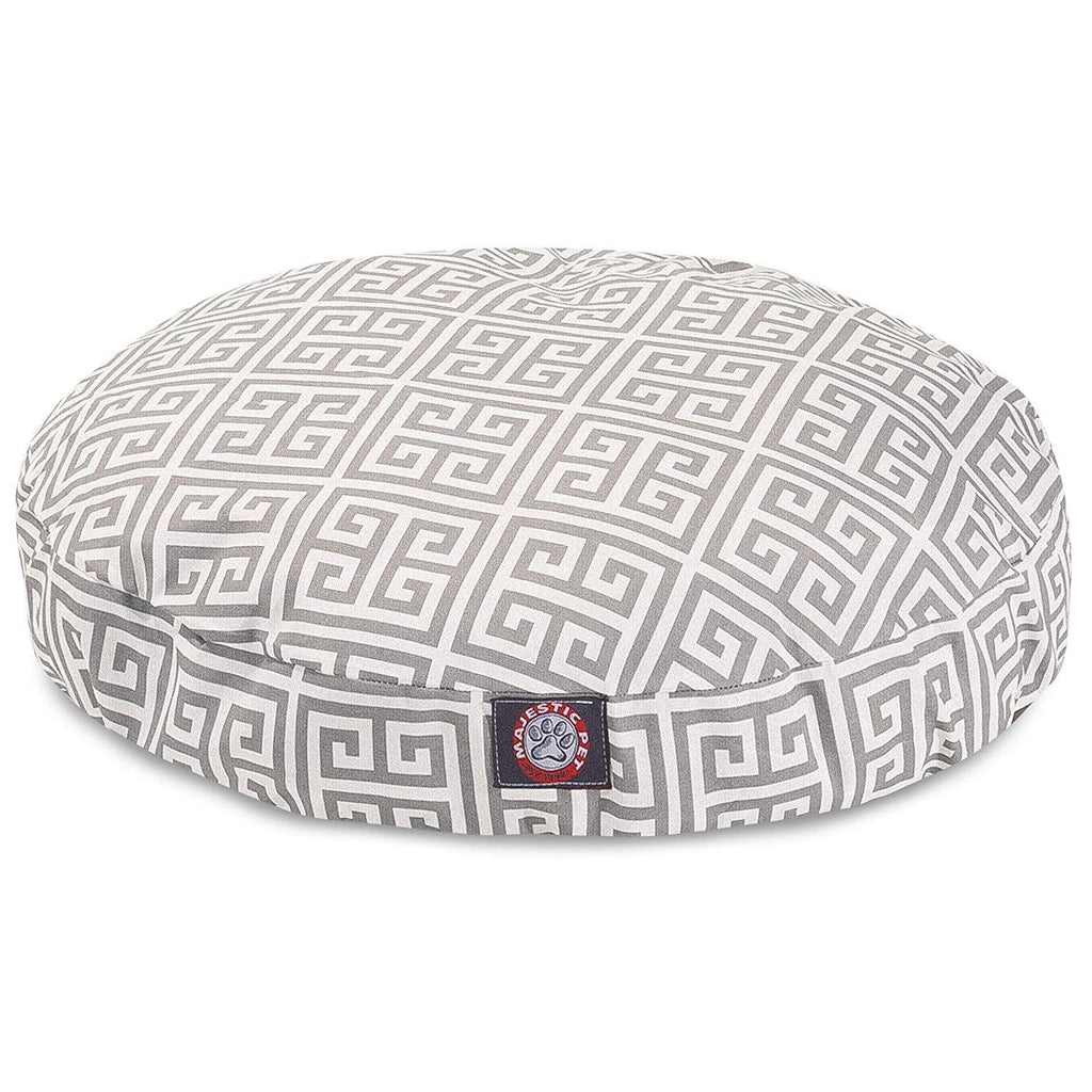 Majestic Pet Grey Towers Round Pet Bed