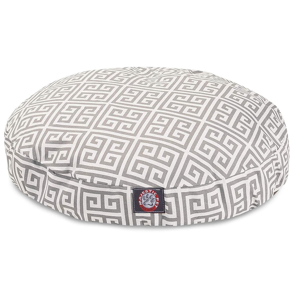 Majestic Pet Grey Towers Round Pet Bed