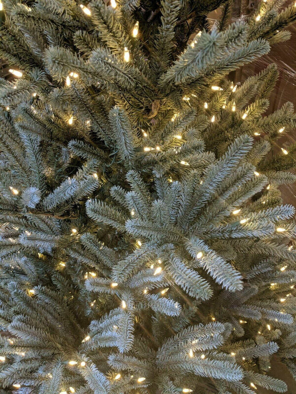 Open Box Defect Balsam Hill Sanibel Spruce 7' Tree with Candlelight LED Lights