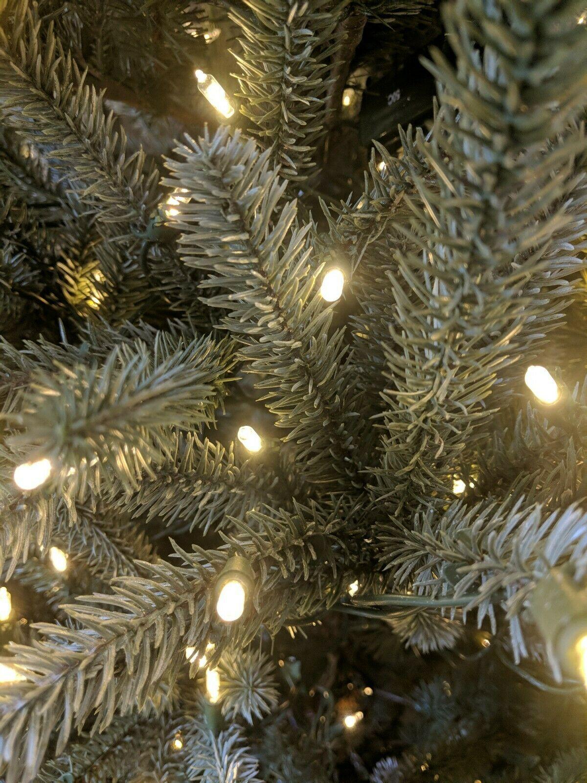 Open Box Defect Balsam Hill Sanibel Spruce 7' Tree with Candlelight LED Lights