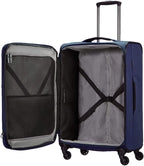 Near Spinner 66/24 exp Unisex Medium Grey Polypropylene Luggage Bag TSA Approved AY8014002