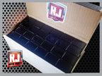 6 BOXES BLACK 1 OZ. STICK-ON ADHESIVE WHEEL WEIGHTS 864 OZ. 864 PIECES 54 LBS