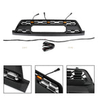 2002-2005 Toyota 4Runner All Models TRD PRO Style W/Led Light Front Bumper Grill Generic