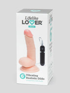 Lifelike Lover Classic Realistic Dildo Vibrator 6 Inch, Flesh Pink | Flesh Pink
