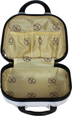 4-Piece Hardside Upright Spinner Luggage Set, Butterfly, One Size
