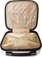 4-Piece Hardside Upright Spinner Luggage Set, Butterfly, One Size
