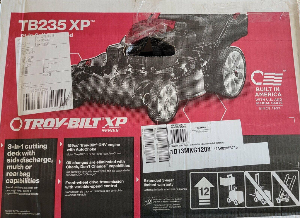 TB235 XP Self-Propelled Mower