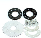L-faster 24V36V250W Electric Conversion Kit for Common Bike Left Chain Drive Customized for Electric Geared Bicycle Derailleur