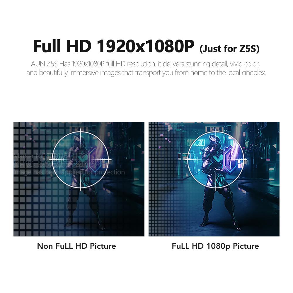 2022 projector full hd 1080p led theater android 9 smart tv mini beamer mobile 4