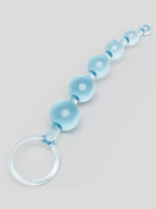BASICS Anal Beads 6 Inch, Blue
