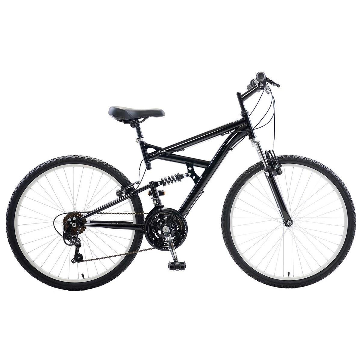 Dual Suspension Mountain Bike, 26 in wheels, 18 in frame, Men's Bike, White