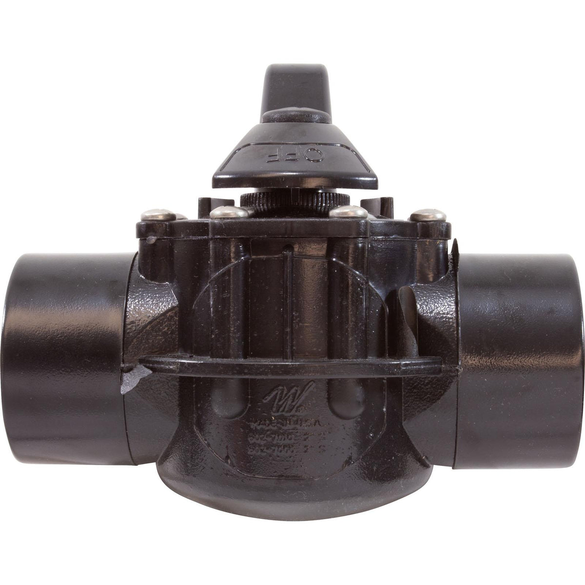 Waterway Plastics 2"S Tru Seal 2-Way Diverter Valve Straight Assembly