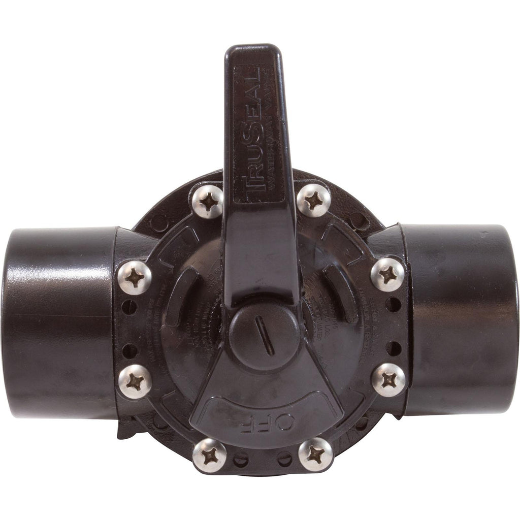 Waterway Plastics 2"S Tru Seal 2-Way Diverter Valve Straight Assembly