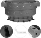 salalis milk feed bucket with 6 nipples lamb milk feed bucket plastic for livestock
