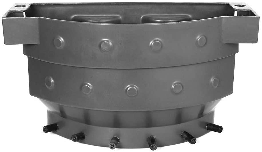 taidda- high capacity calf milk feed bucket, durable livestock milk feed bucket, for cattle livestock(6-mouth feeding bucket set)