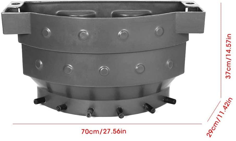 xiangxin high capacity durable livestock milk feed bucket, 38l milk feed bucket, plastic safe for cattle livestock feed bucket calf