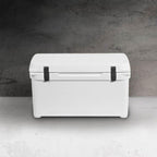14.5 Gal. 70-Can High Performance Seamless Roto-Molded Ice Cooler, White