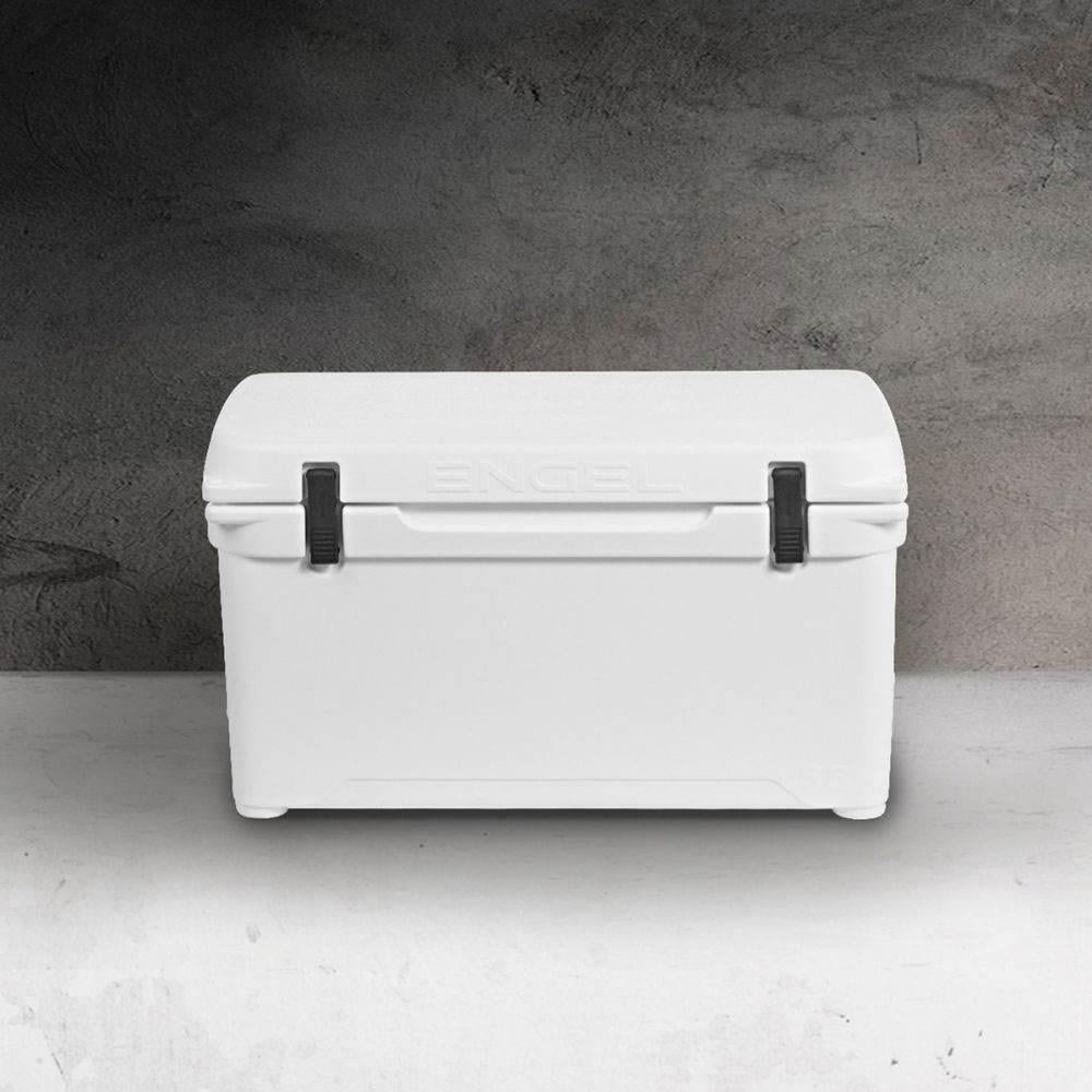 14.5 Gal. 70-Can High Performance Seamless Roto-Molded Ice Cooler, White