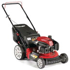 Push Lawn Mower High Rear Wheels 21-Inch 159cc Gas