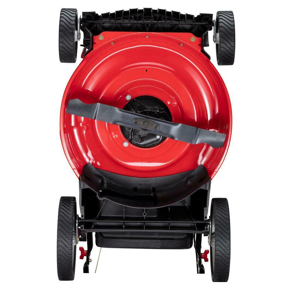 Push Lawn Mower High Rear Wheels 21-Inch 159cc Gas