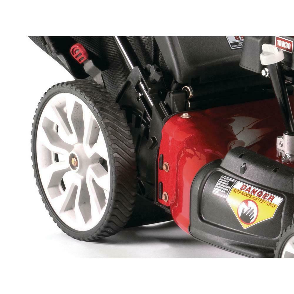 Push Lawn Mower High Rear Wheels 21-Inch 159cc Gas