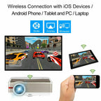 full hd led wifi projector smart home theater 1080p xbox game youtube tv hdmi us
