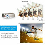 full hd led wifi projector smart home theater 1080p xbox game youtube tv hdmi us