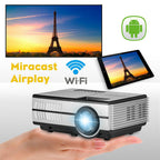 full hd led wifi projector smart home theater 1080p xbox game youtube tv hdmi us