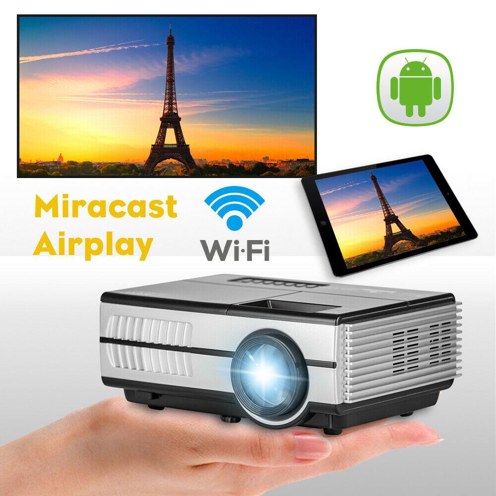 full hd led wifi projector smart home theater 1080p xbox game youtube tv hdmi us