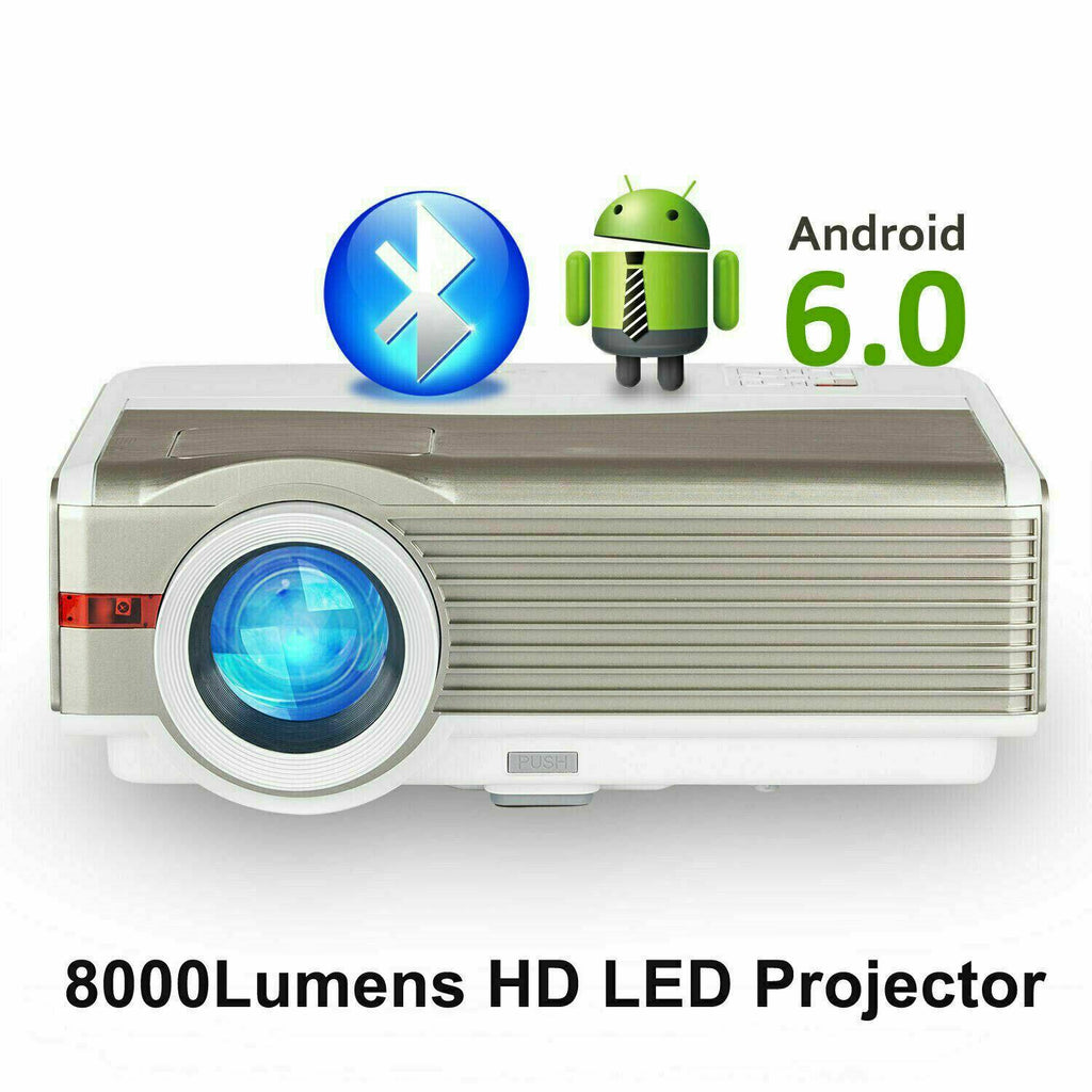 eug wifi projector smart home theater youtube netflix apps airplay tv zoom hdmi