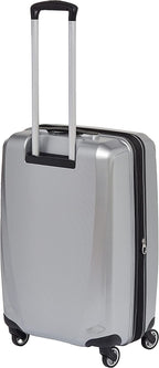 Winfield 3 DLX Hardside Expandable Luggage with Spinners, Silver, Carry-On 20-Inch