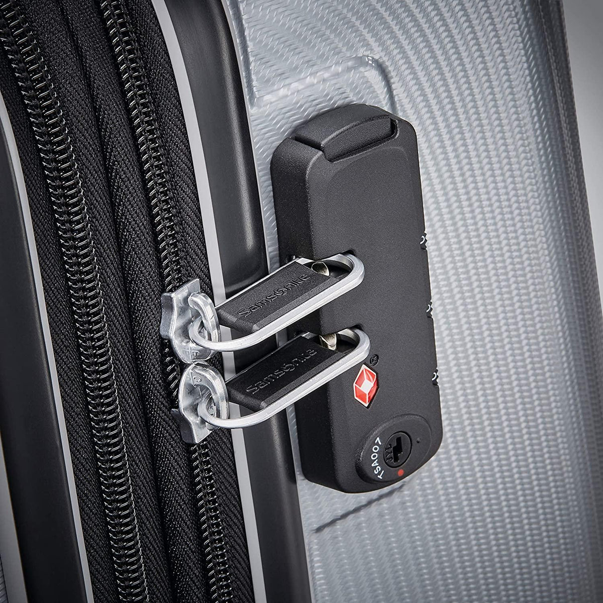 Winfield 3 DLX Hardside Expandable Luggage with Spinners, Silver, Carry-On 20-Inch
