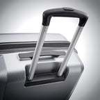 Winfield 3 DLX Hardside Expandable Luggage with Spinners, Silver, Carry-On 20-Inch