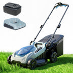 18-Inch Electric Lawn Mower, 40V Self-Propelled Cordless Lawn Mower with 4.0Ah Battery &amp; Charger, Brushless Motor, 2-in-1 Mulching &amp; Bagging, 6-Position Height Adjustment, for Small to Medium Yards