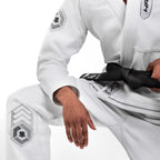 Hayabusa Warrior Gold Weave Jiu Jitsu Gi, White A0