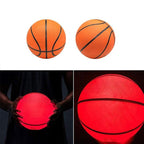 Night Light Basketball High Brightness LED Growing PU Basketball Training