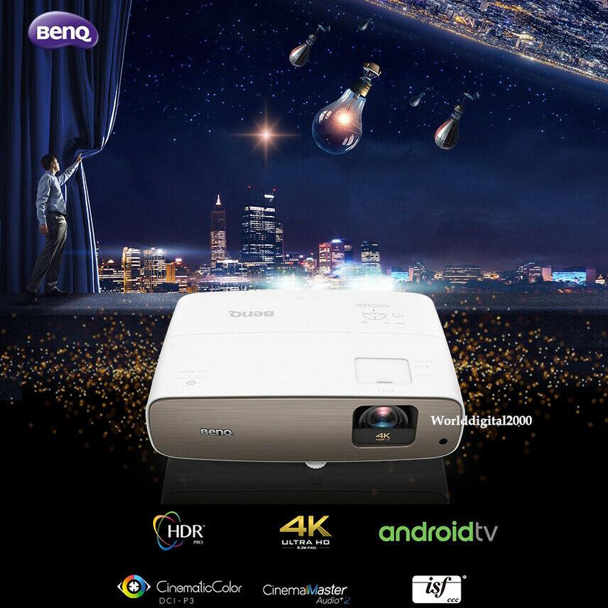 benq w2700i true 4k hdr premium home cinema projector powered by android tv