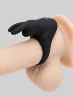 Happy Rabbit Rechargeable Rabbit Cock Ring, Black