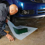Pig Blue Super Absorbent Pads 50-Count | Oil Spill Mats | Made with 90% R...