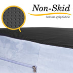 KOPEKS - Orthopedic Memory Foam Dog Bed With Pillow and Waterproof Liner &amp; Anti-Slip Bottom