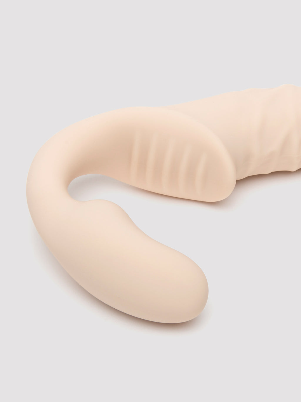 Lifelike Lover Luxe Posable Realistic Silicone Strapless Strap-On, Flesh Pink