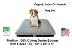 Back Support Systems Pet Support Systems Organic Latex Orthopedic Pet Bed - Give Support You Furry Ones Need - 4 Sizes