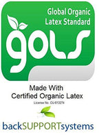 Back Support Systems Pet Support Systems Organic Latex Orthopedic Pet Bed - Give Support You Furry Ones Need - 4 Sizes