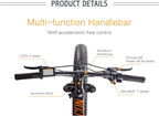 Adults Electric Bike 750W BaFang Motor Fat Tire Electric Mountain Bicycle Samsung 48V Lithium Battery  7-Speed Snow Beach E-Bike Dirt Bicycles