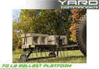 yard commander 40" tow-behind de-thatcher