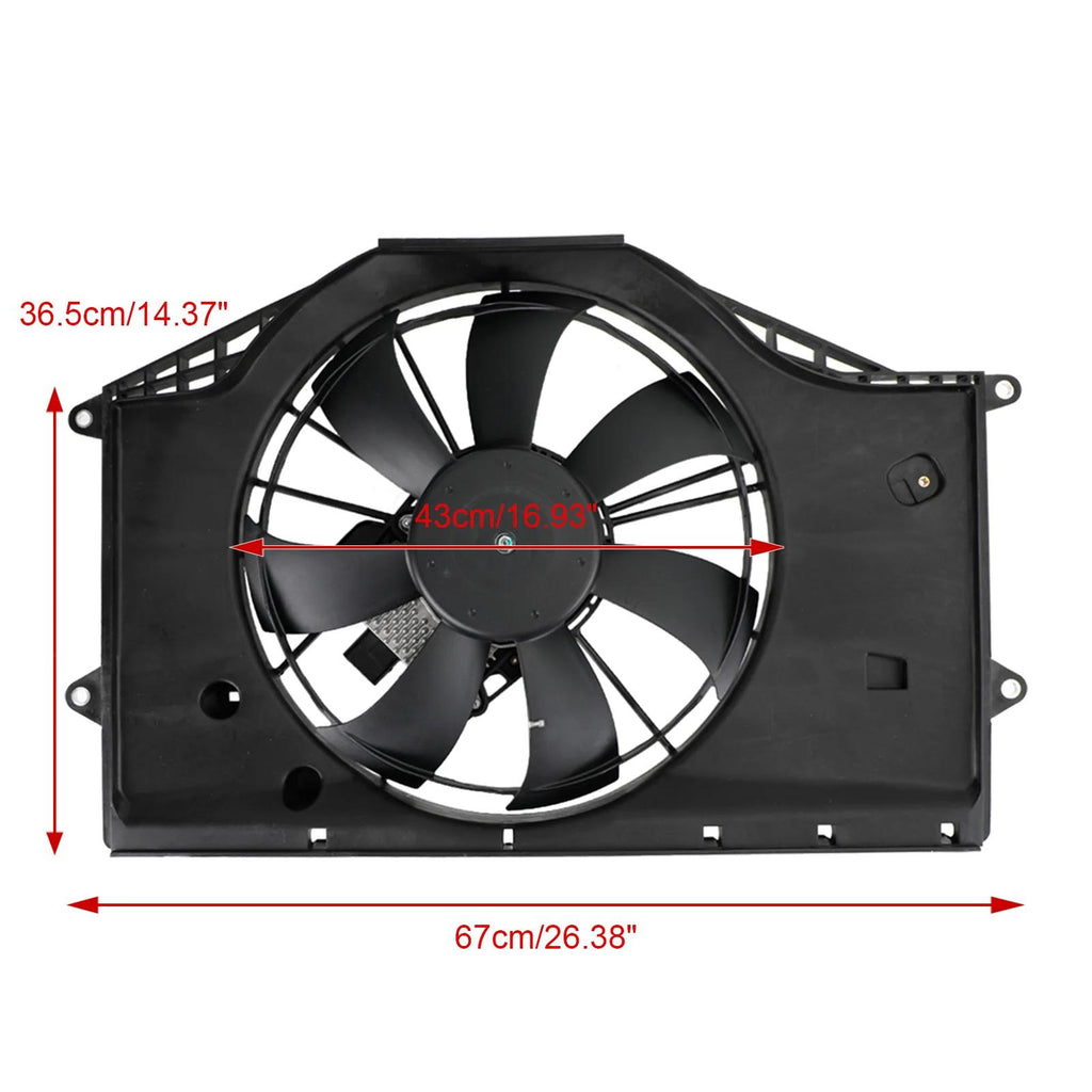 16-20 Honda Civic 1.5L Radiator Cooling Fan Assembly 190305AAA01 624610 HO3115173 Generic