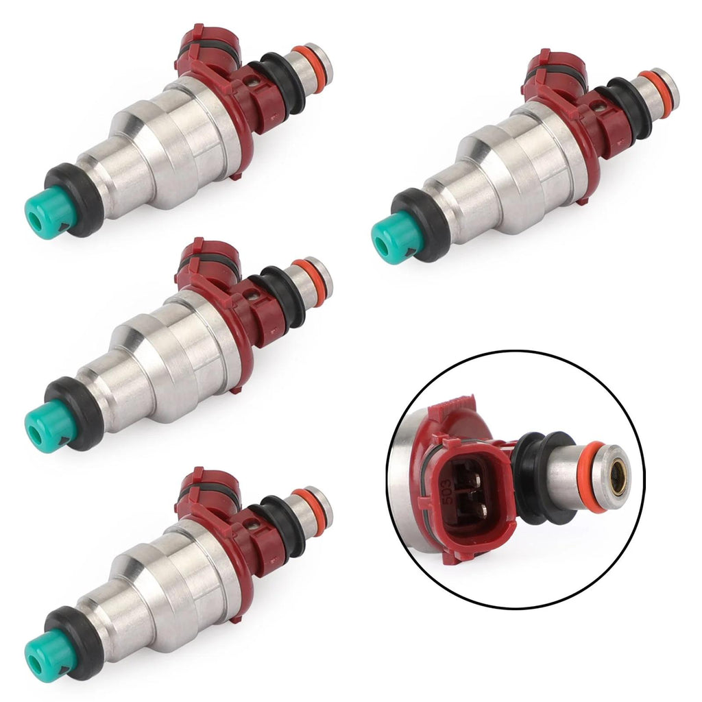 1989-1995 Toyota 4Runner 2.4L 4PCS Fuel Injectors 22842-12130 23209-35040 23250-35040 Generic