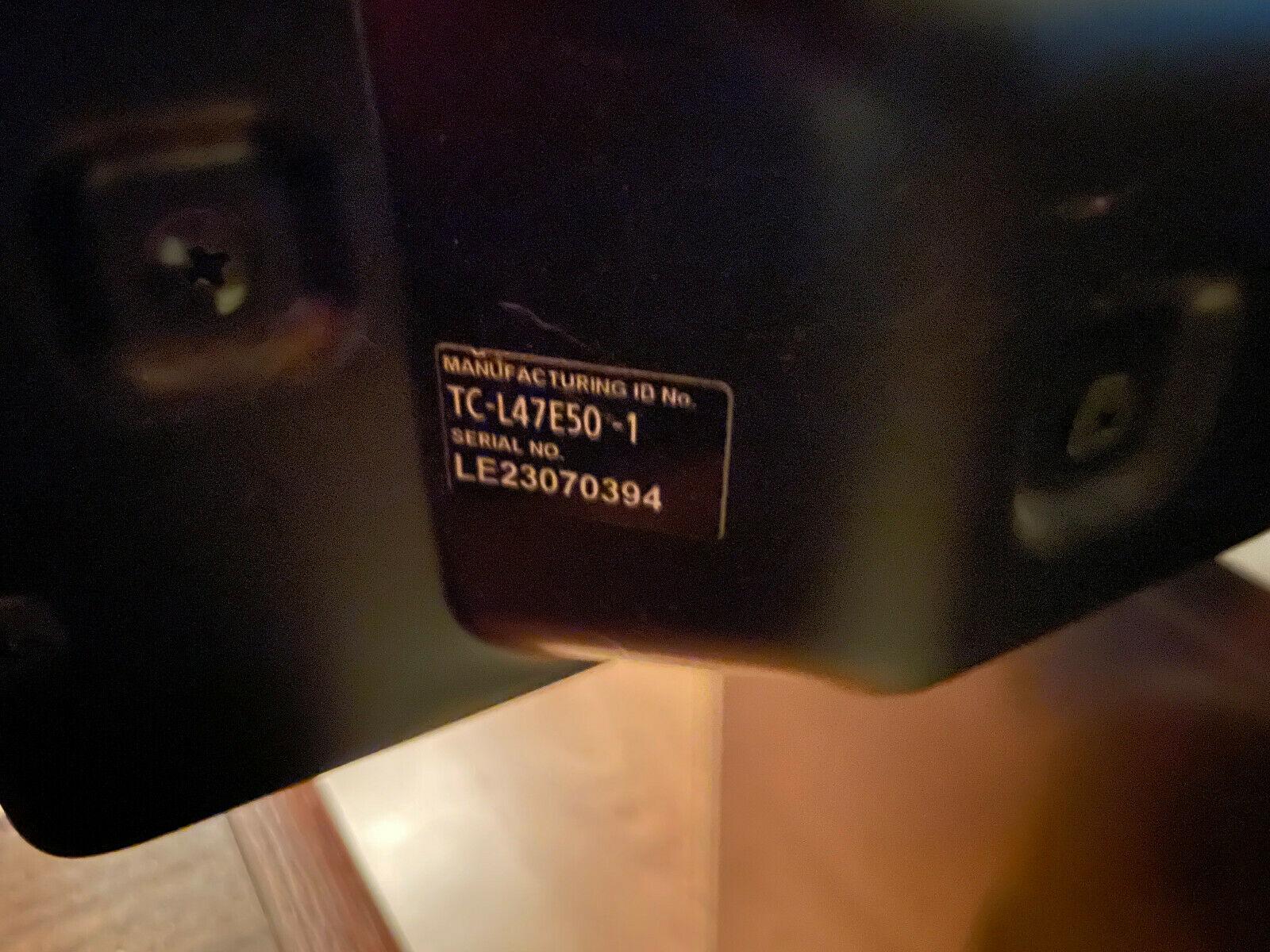 panasonic viera 47" smart tv
